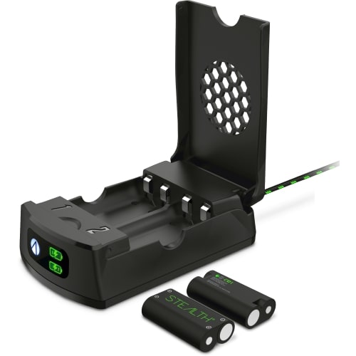 CARICATORE PILE RICARICABILI STEALTH C10X XBOX SERIES X UFFICIALE MICROSOFT