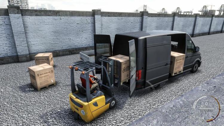 Truck And Logistics Simulator PS4 PlayStation 4 Game Italian Delivery Deliveries