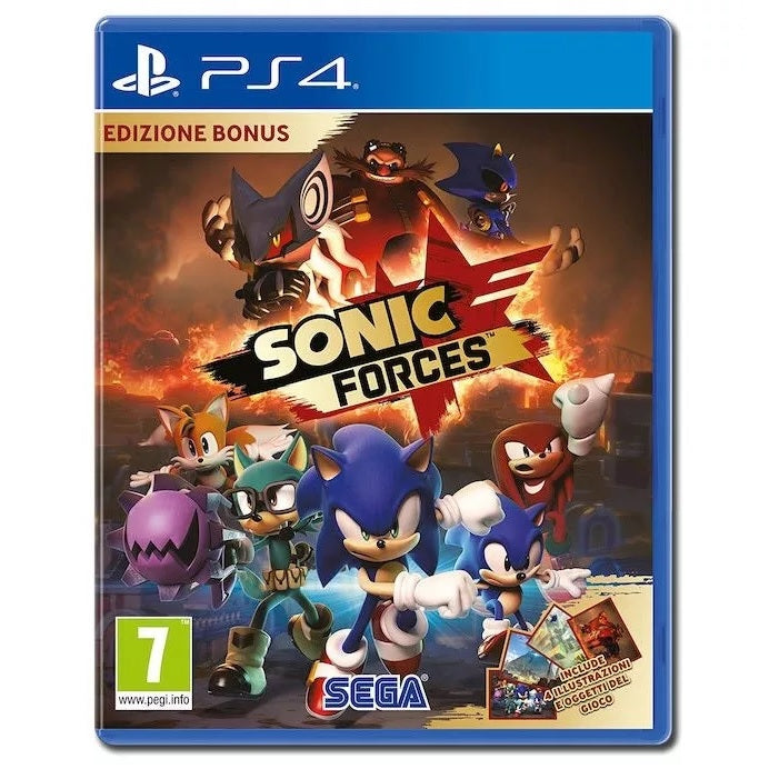 Sonic Forces Bonus Edition PS4 Video Game Play Station 4 Italian PAL