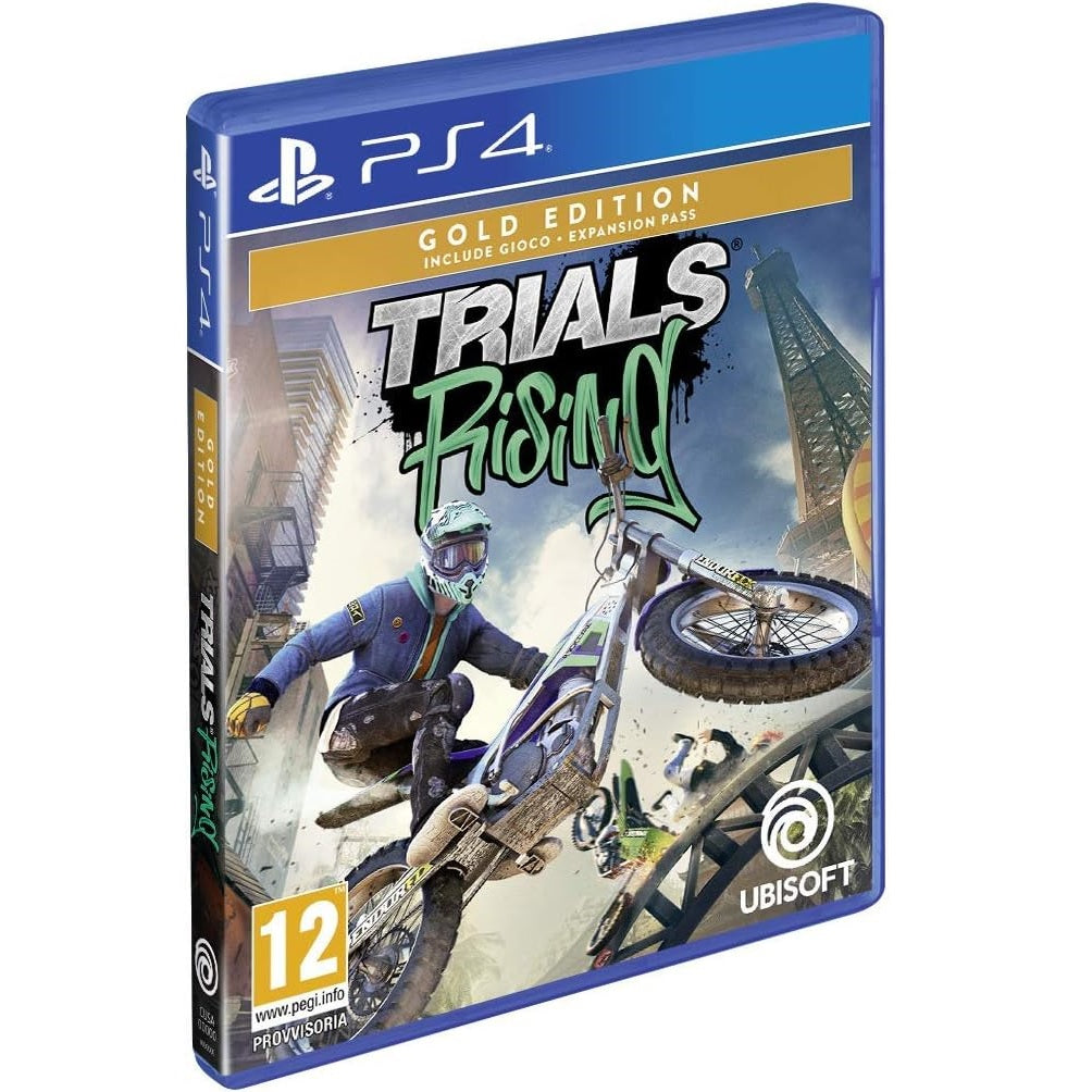 Trials Rising - Gold Edition PS4 Video Game PlayStation 4 Italian Limited New