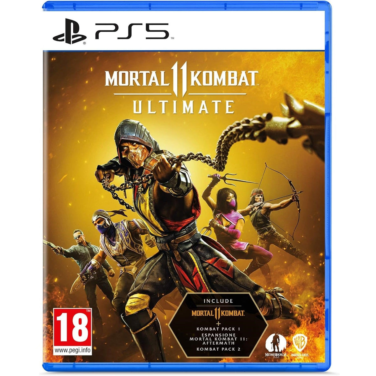 Mortal Kombat 11 Ultimate Gioco PS5 Italiano Videogioco Nuovo Playstation 5