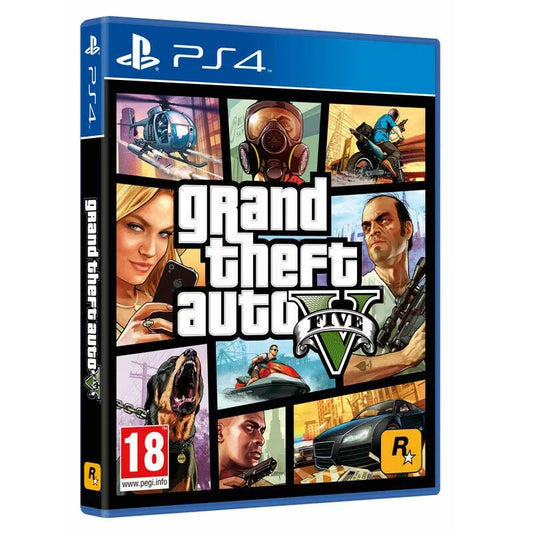 GTA 5 PS4 Italian Grand Theft Auto EU PlayStation 4 GTA V New Game PS5