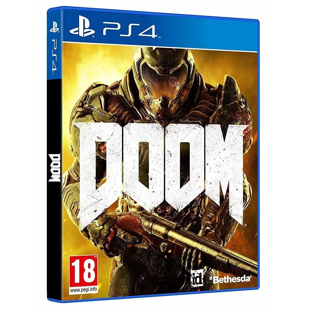 Doom (2016) PS4 Game Playstation 4 Video Game Italian New Sealed PAL EU