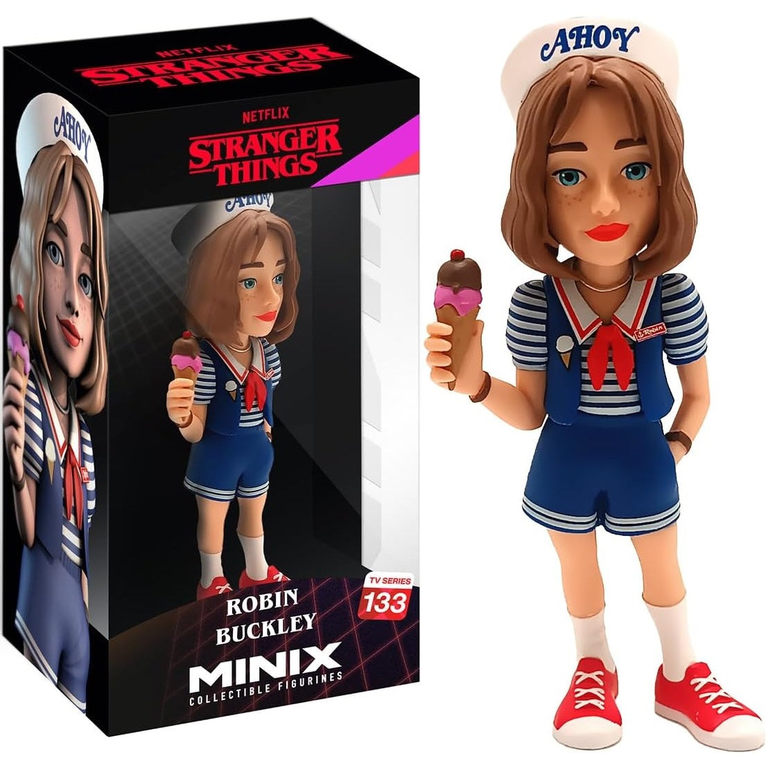 Minix: Netflix Stranger Things Robin Ice Cream (Serie Tv 133) Vinyl Figure 12Cm