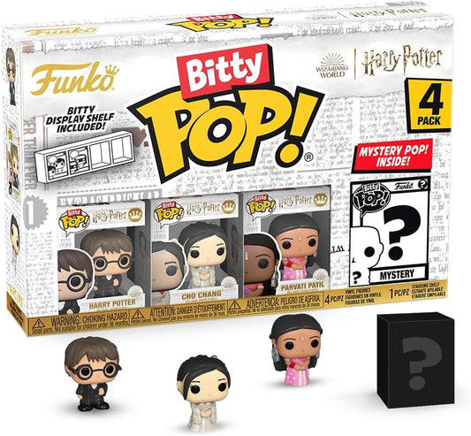 Funko Bitty Pop! Wizarding World Mistery Pop Harry Potter 4 Pz Nuovo Collezione