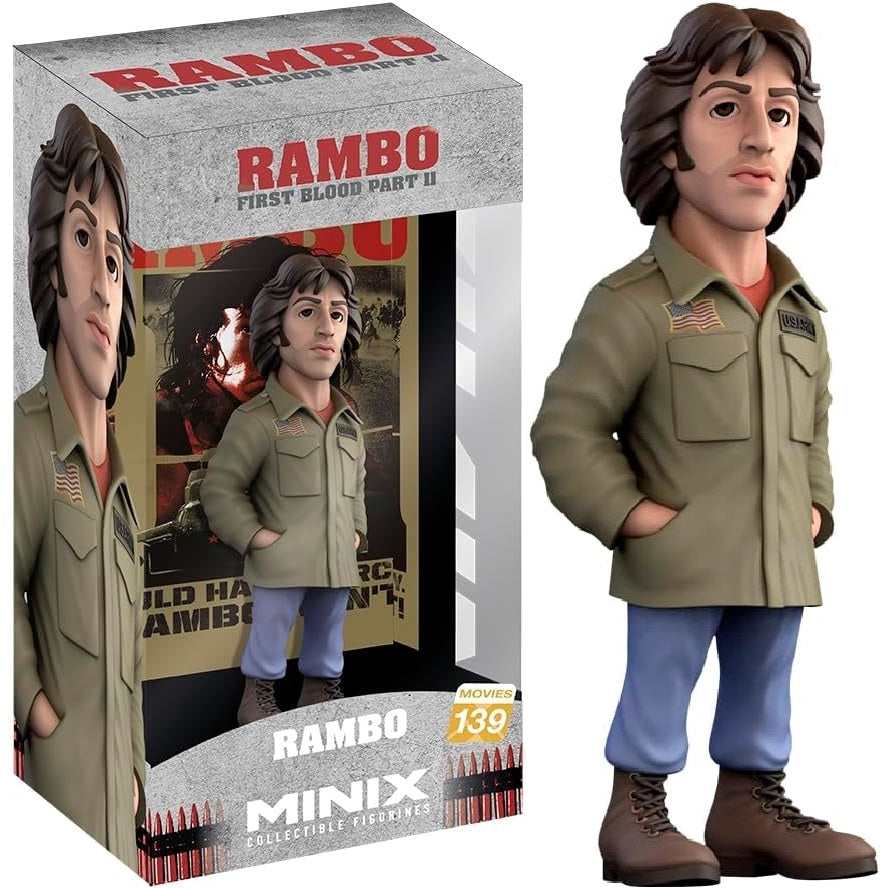Minix Rambo First Blood - (Movies 139) Figure 12Cm Statua Statuetta Collezione