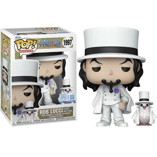 Funko Pop ! Animation One Piece - (1997) Rob Lucci Vinile 9Cm Nuovo Collezione