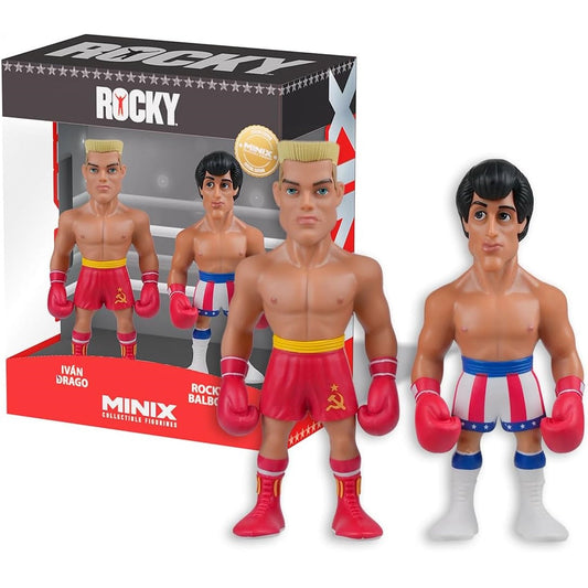 Minix Movies Twin Pack Rocky IV Ivan Drago E Rocky Balboa (Movie 105) Figure