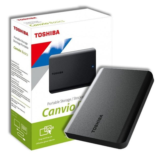 Toshiba Canvio Basic Hard Disk Esterno Hdd Ext 2.5" (4 Tb)  Usb 3.0 PC/PS4/PS5