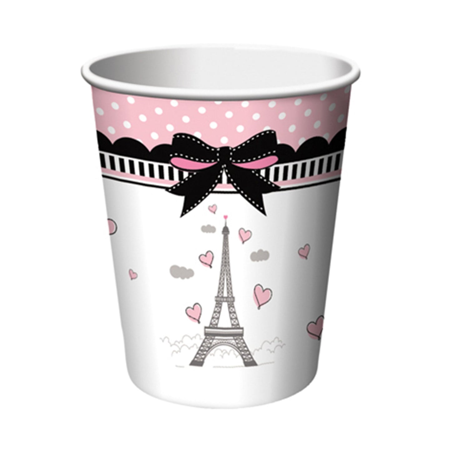 Kit party Paris per 16 persone piatti bicchieri tovaglioli festa a tema 2006