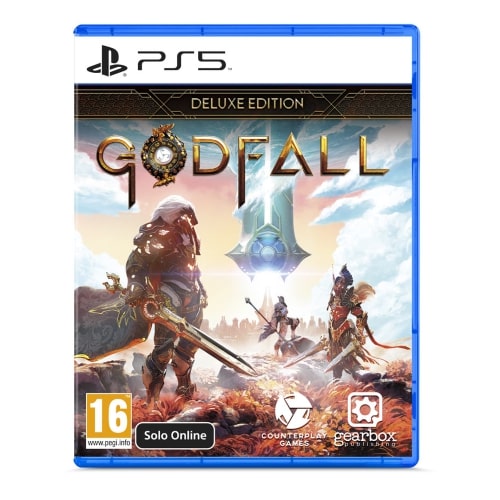 Godfall Deluxe Edition PS5 Video Game Italian New Game PlayStation 5