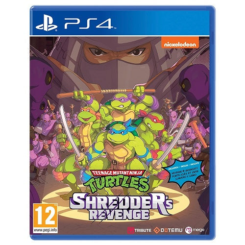 Teenage Mutant Ninja Turtles Shredder'S Revenge Ps4 Gioco Italiano Tmnt Nuovo