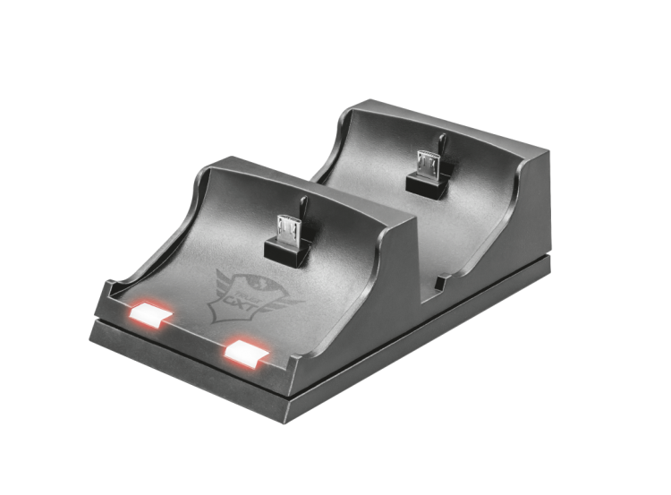 Trust Duo Charging Dock Ps4 Gtx 235 Charging Base Play Station 4 Dualshock Black