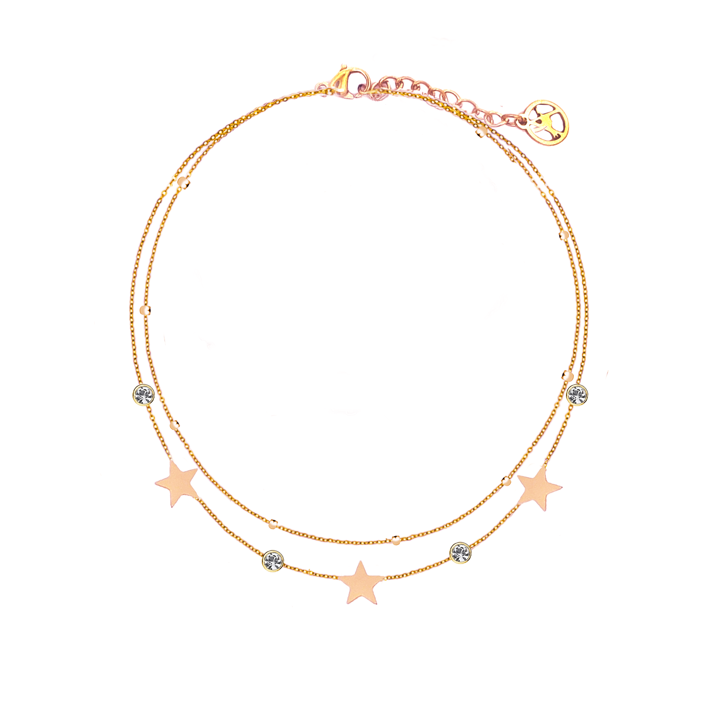Bracciale Doppio Filo Con Stella
