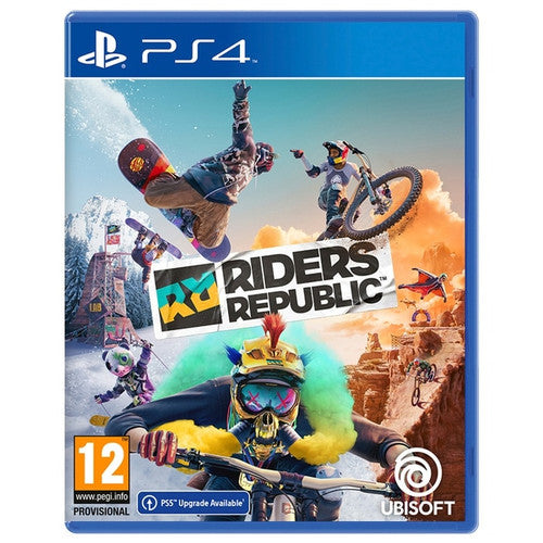 Riders Republic PS4 PlayStation 4 Game Bikes Skateboards Motorbikes Skis Italian Game