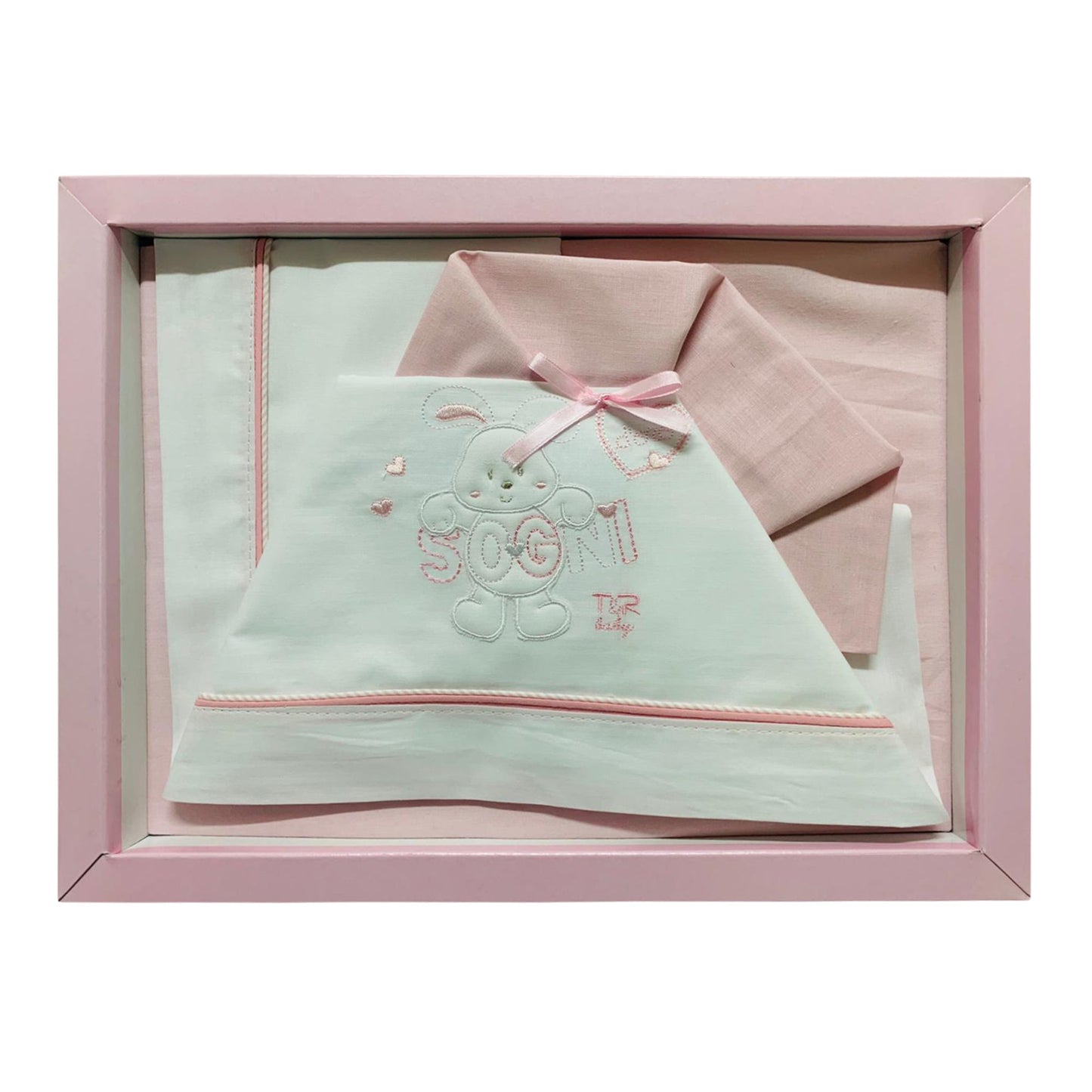 Coordinato culla carrozzina Piccole Emozioni neonato set 3 pezzi in cotone 2517