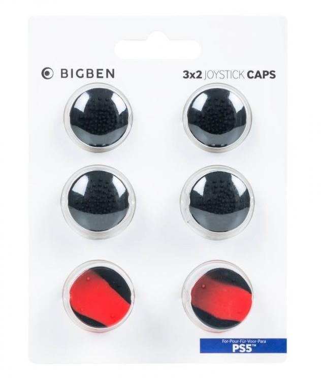 BIGBEN GOMMINI PER CONTROLLER PS4 E PS5 CUSTODIE/PROTEZIONE JOYSTIK CAPS PAD