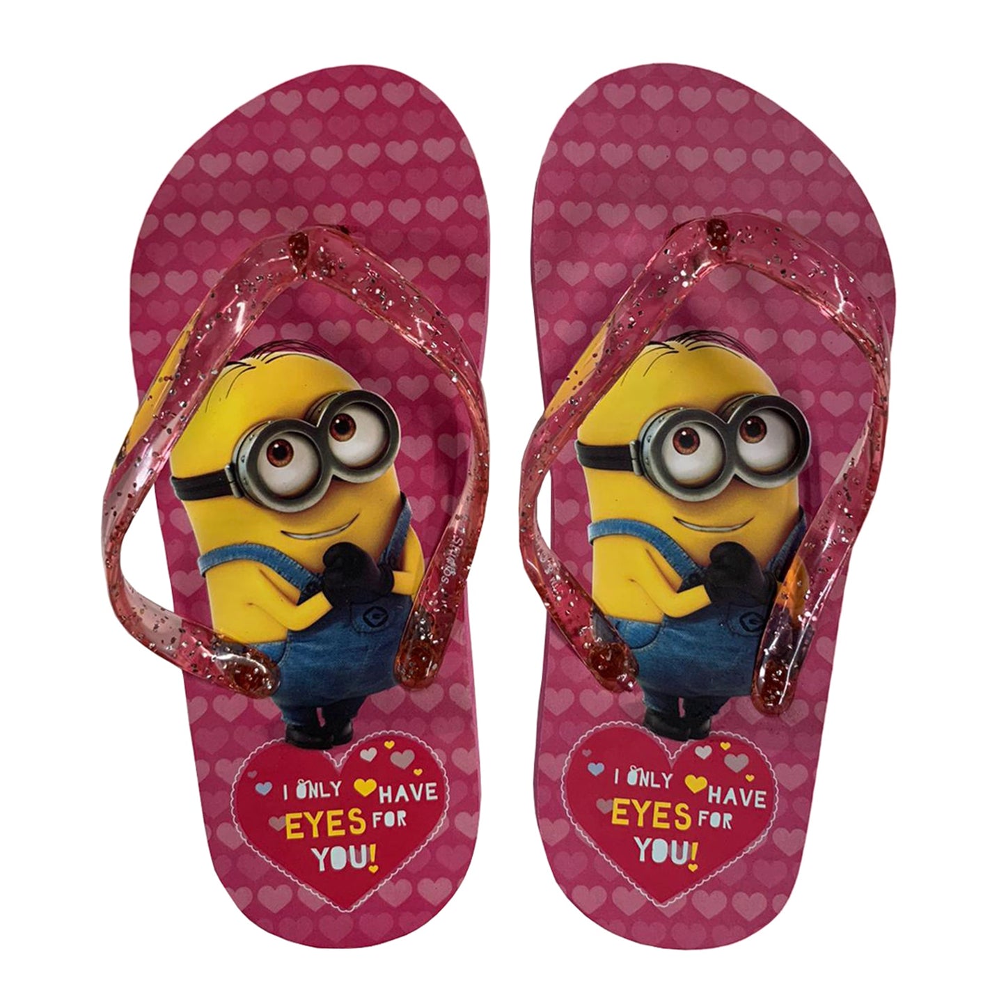 Ciabatte infradito in gomma per bambina Minions Cattivissimo Me 2620