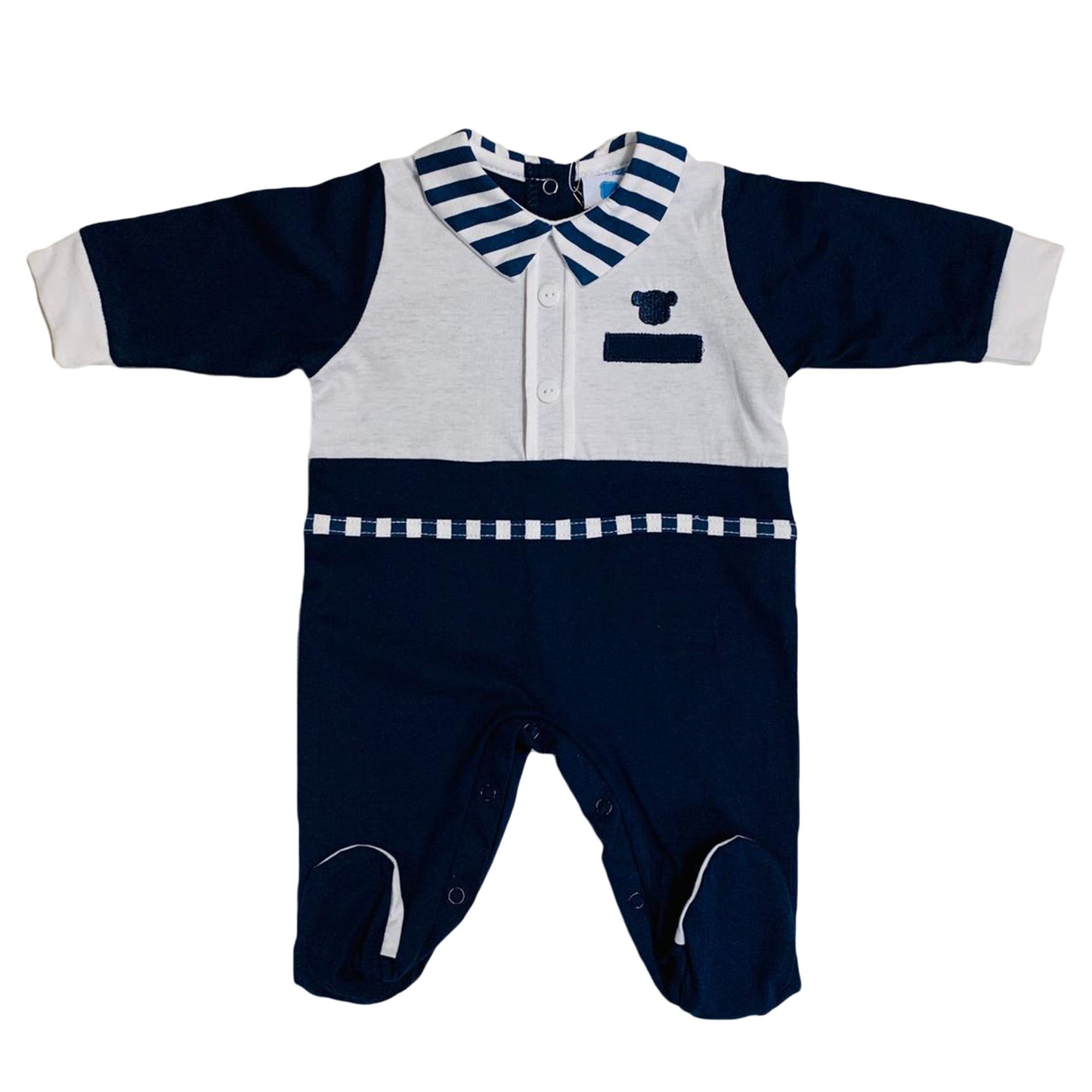 Tutina body neonato in jersey cotone i Batuffolini tuta body bimbo 2639