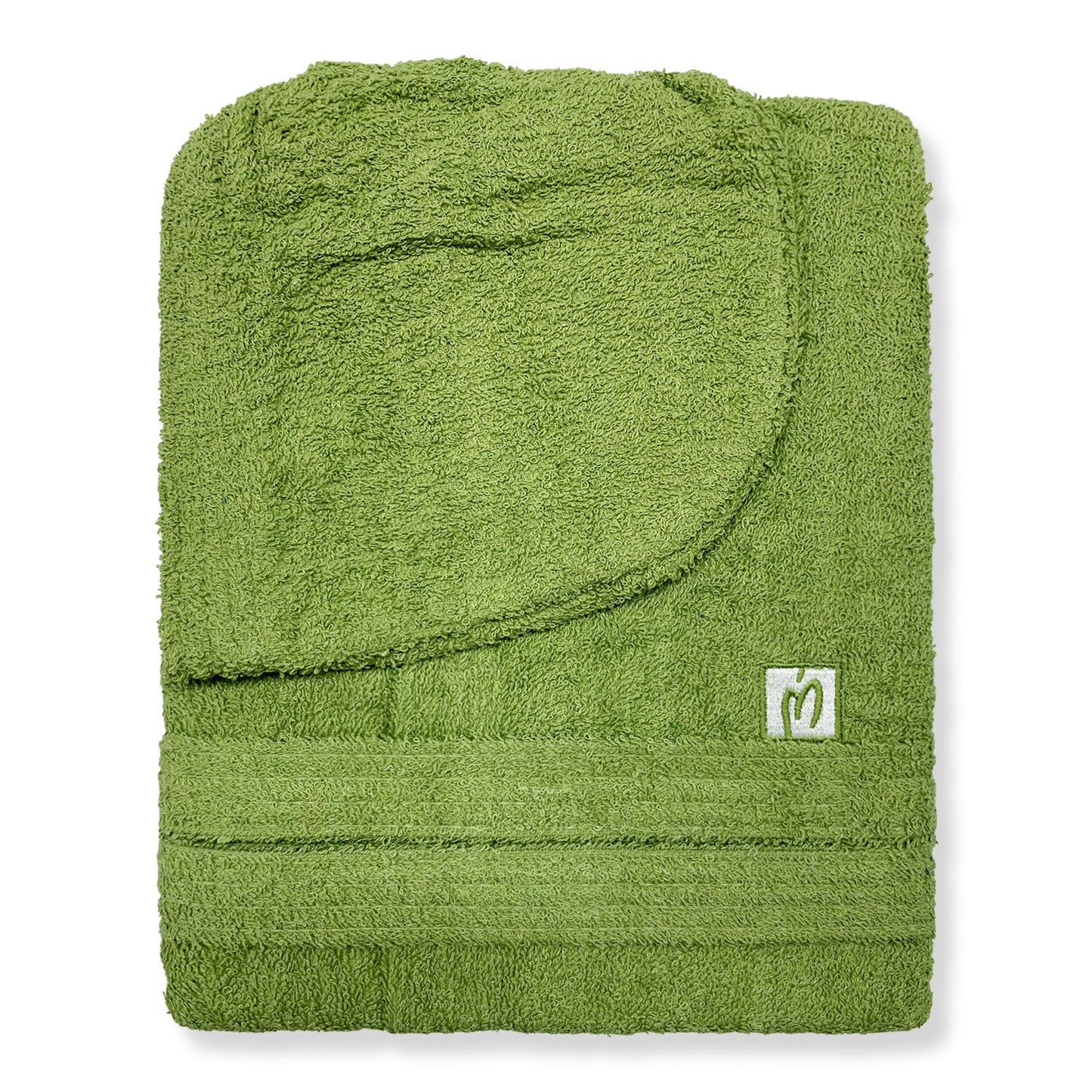 Accappatoio in spugna di cotone Marta Marzotto uomo donna con Cappuccio 2665