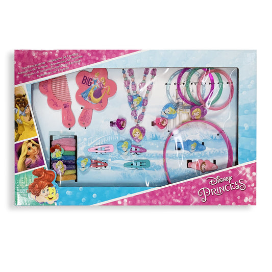 Kit accessori Disney Principesse set 25 pz  per capelli e vari 2706