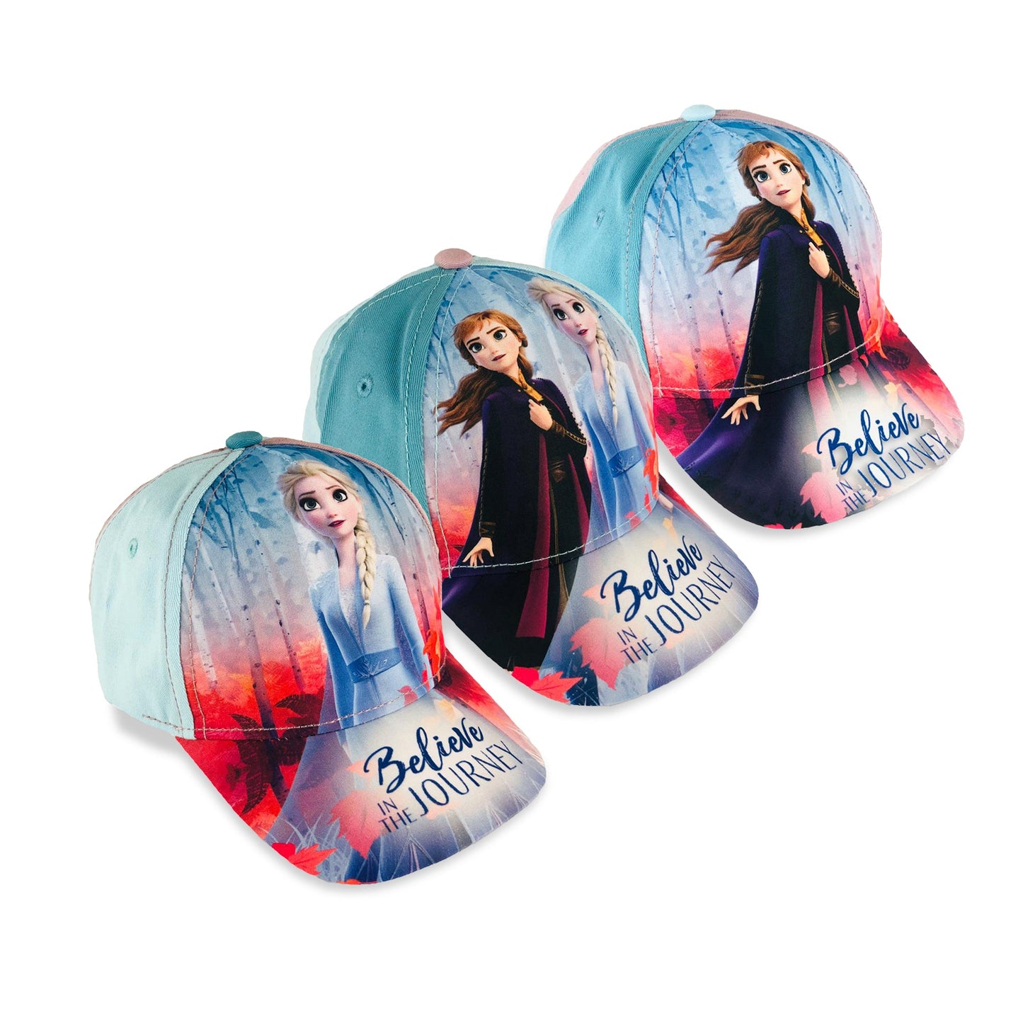 Cappellino per bambina ufficiale Disney Frozen II berretto con visiera 2720