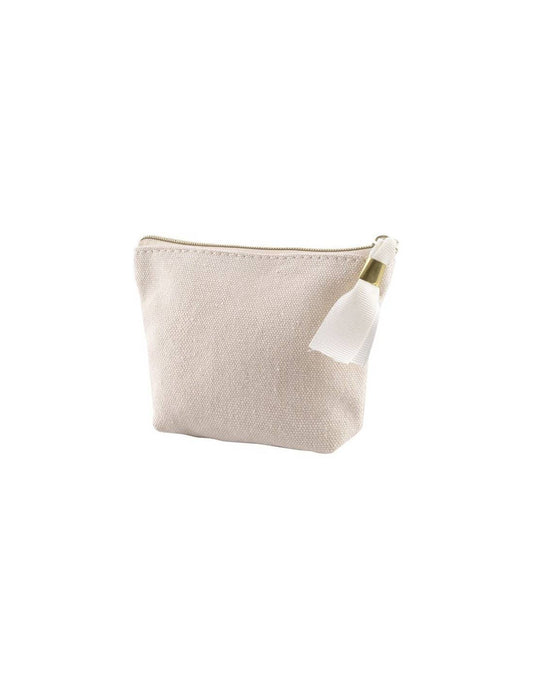 Borsa in cotone con manico con dettagli dorati personalizzabili in vinile
