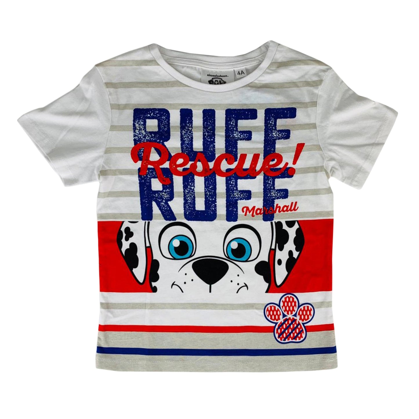 Maglietta Paw Patrol t-shirt in cotone mezze maniche stampata bambino 2827