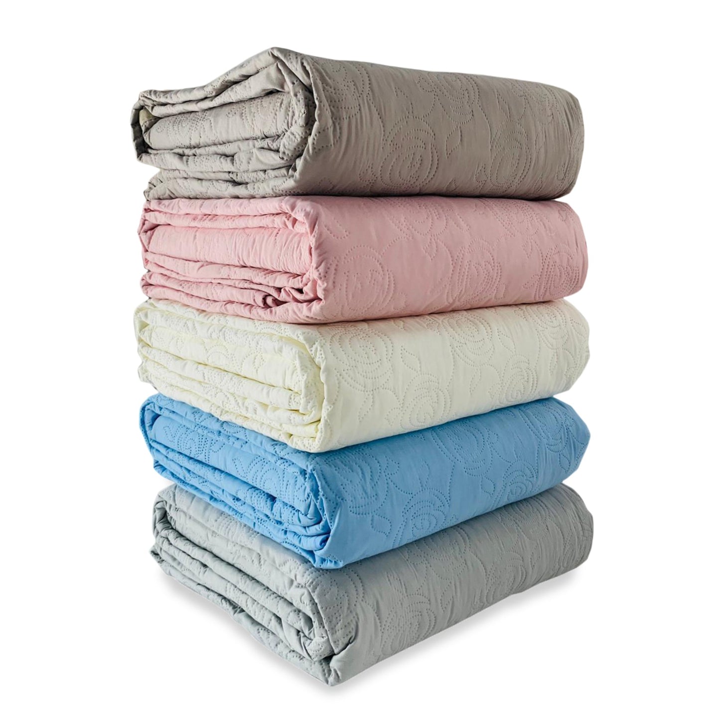 Copriletto primaverile letto 1 piazza e 1/2 Tessier 210x255 cm art.Serenity 2932