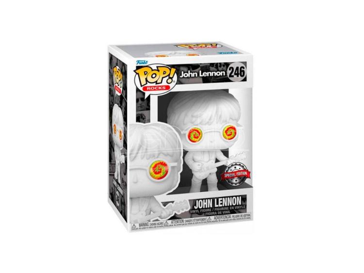 Funko Pop! Rocks (246) John Lennon With Psychedelic Shades  Vinyl Figure