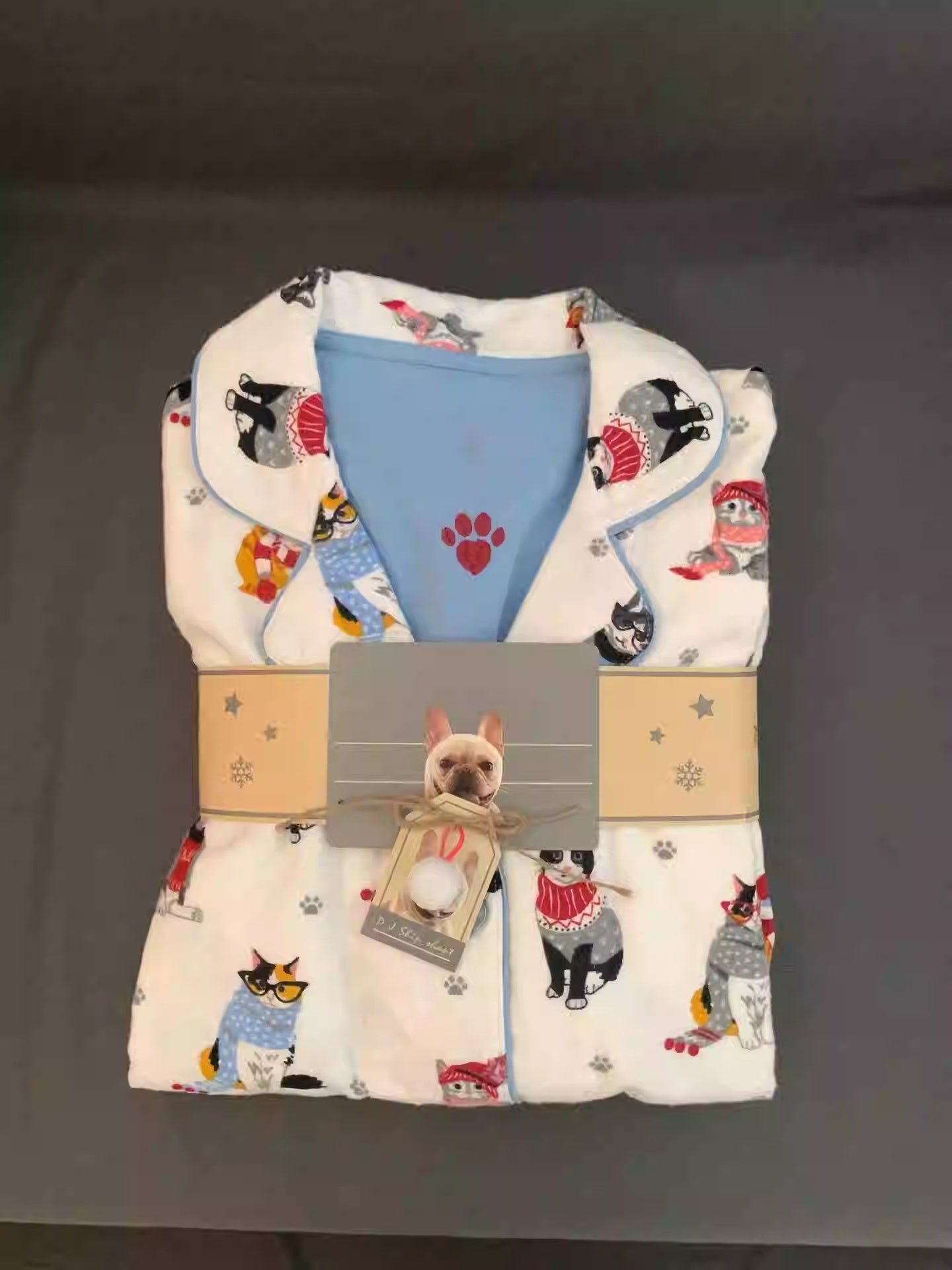 Women's Korean-style Cartoon Printed Pajamas