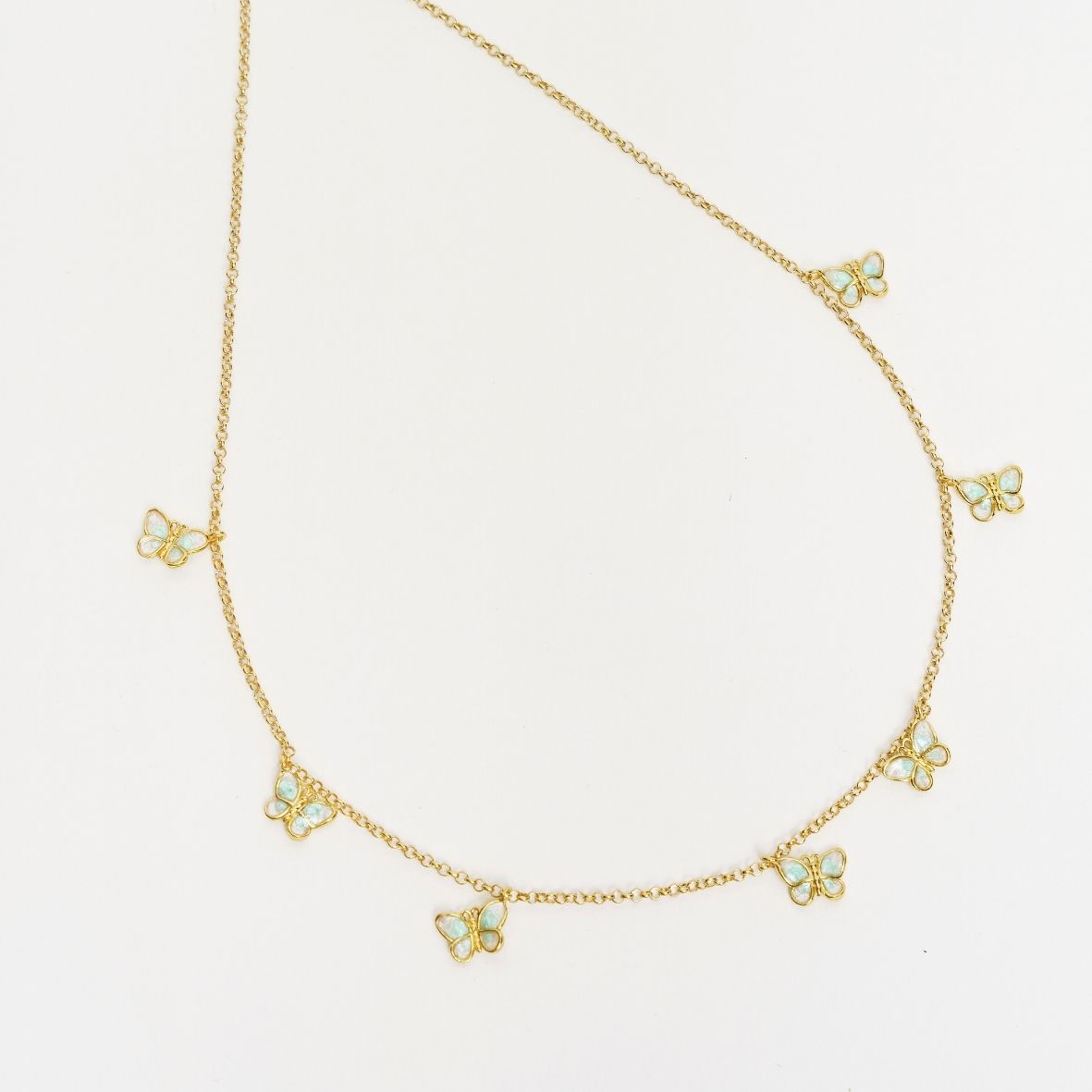 COLLANA IN ARGENTO "FLY BEBE"