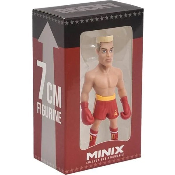 Minix: Mini Rocky - Ivan Drago Vinyl Figure 7Cm Statuetta Nuovo Collezione