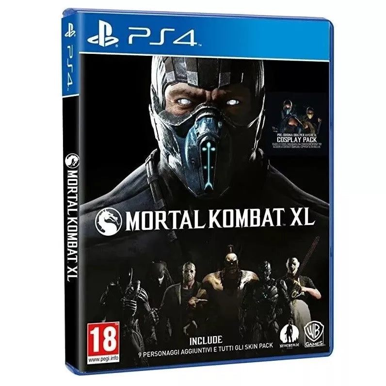 Mortal Kombat XL PS4 Video Game PlayStation 4 Italian Fighting Game New