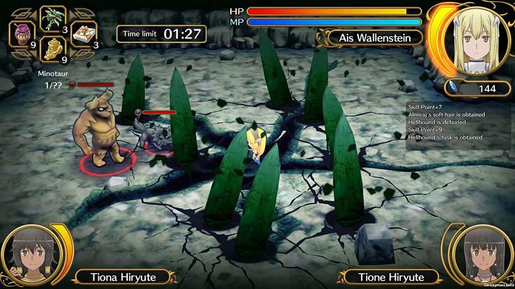 Is It Wrong To Pick Up Girls In A Dungeon: Infinite Combate PS4 Game EU Ita PS4