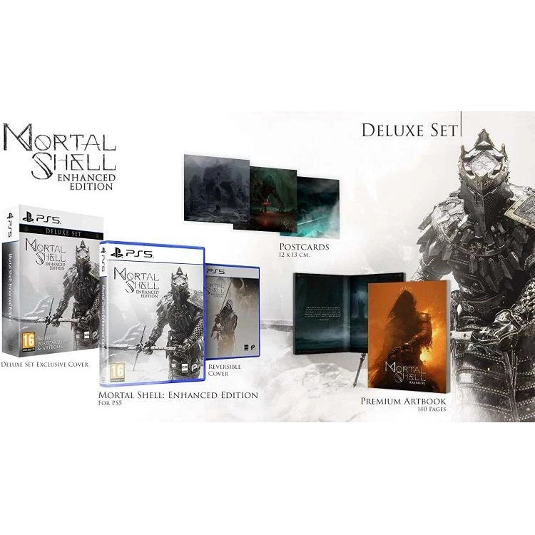 Mortal Shell Enhanced Edition Ps5 Deluxe Set Videogioco Italiano Playstation 5