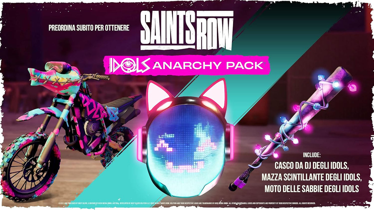 Saints Row Day One Edition Ps4 Day-One Videogioco Playstation 4 Italiano Pal