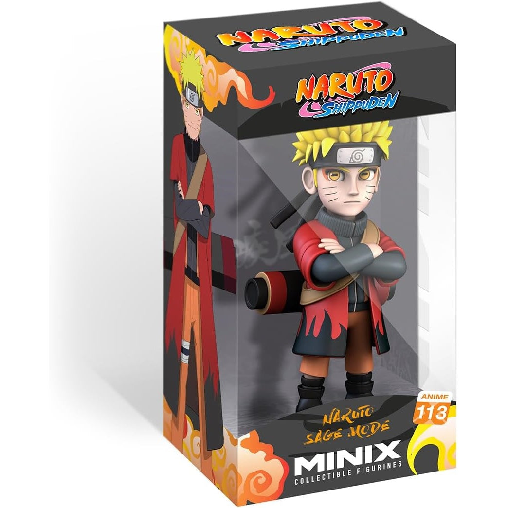 Minix: Naruto Shippuden Naruto Sage Mode (Anime 113) Vinyl Figure 12Cm Nuovo