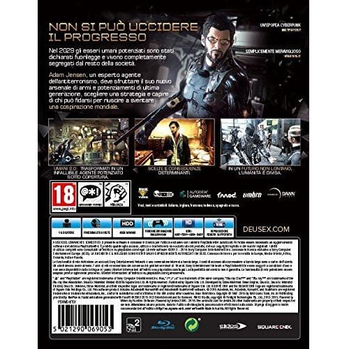 Deus Ex Mankind Divided Day One Edition Ps4 Play Station 4 Italian New