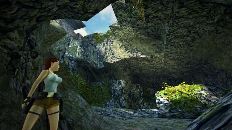 Tomb Raider I-III Remastered Trilogy Starring Lara Croft PS4 Game EU Italian