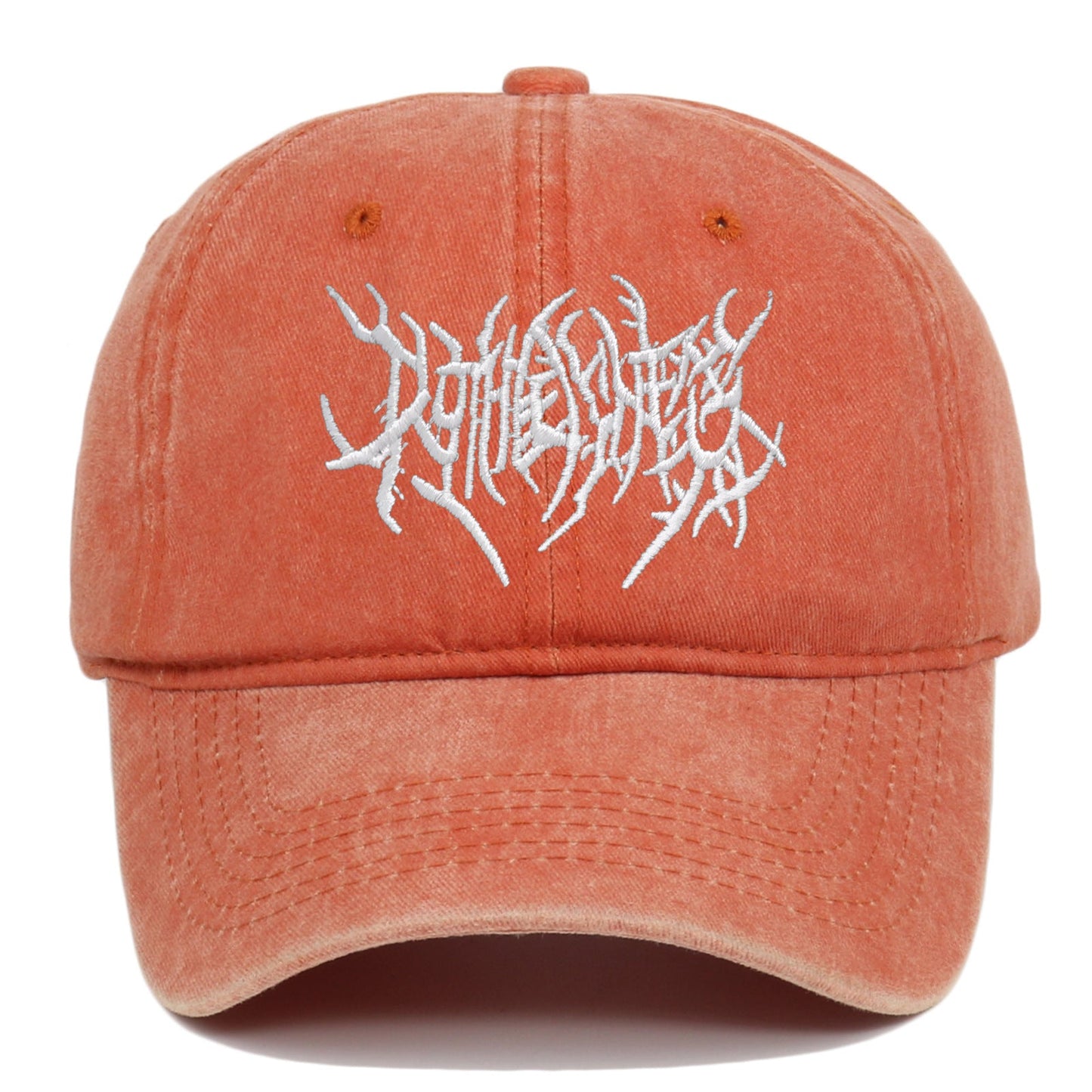 Retro Washed Baseball Cap Embroidered Hat
