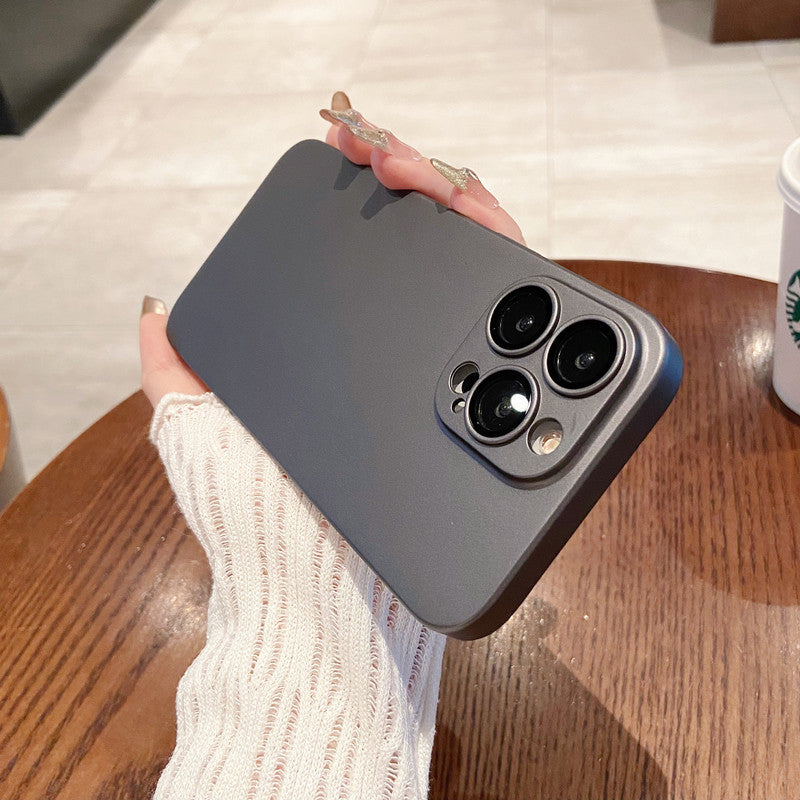 Ultra-thin Frosted Pc Phone Case All-inclusive Lens
