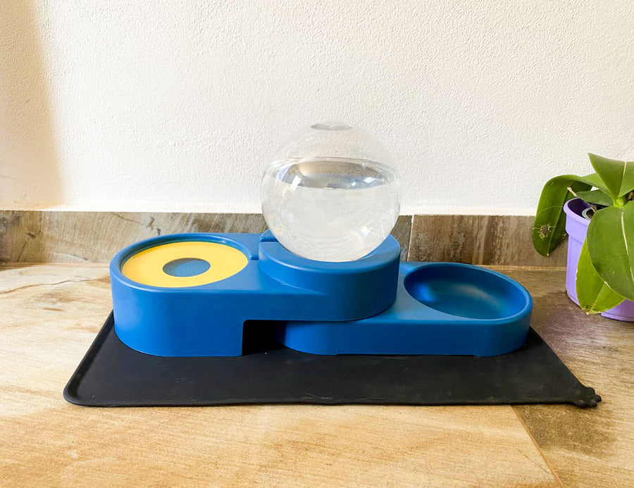 TRICORE The Dispenser Friend - Automatic Food Bowl and Water Dispenser