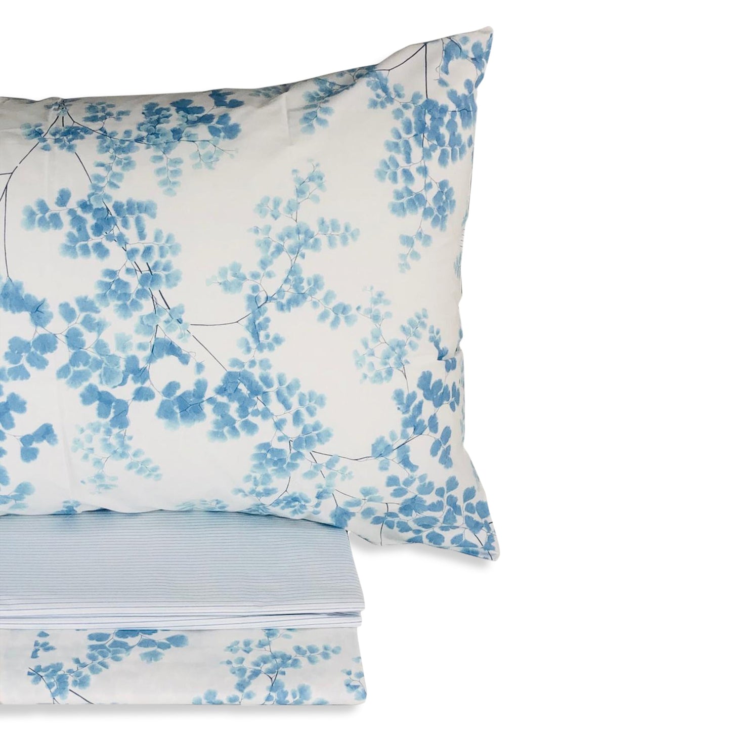 Completo lenzuola in cotone stampato letto matrimoniale Gabel 2 piazze 3067