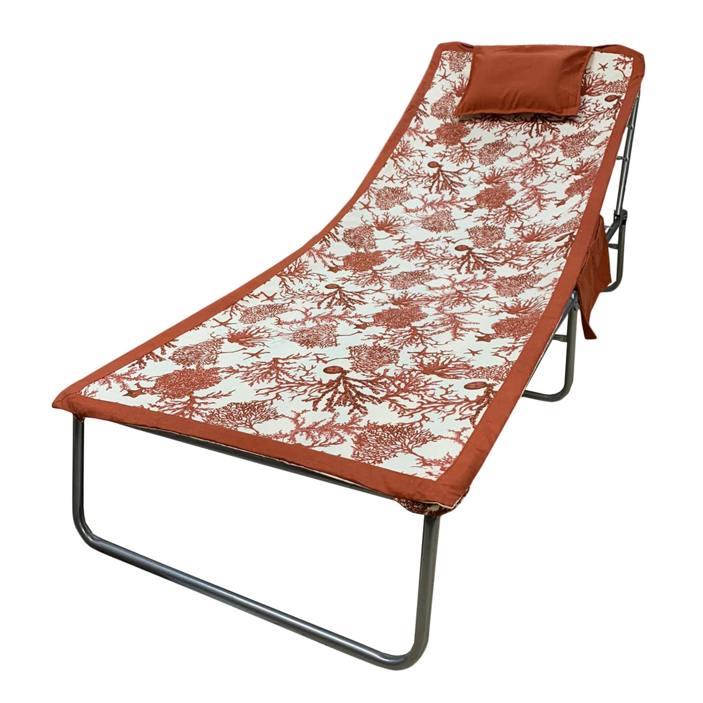 Telo mare microfibra coprilettino elastici tasche e cuscino Giorgio Camani 3083