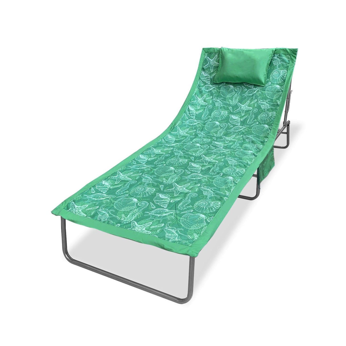 Telo mare microfibra coprilettino elastici tasche e cuscino Giorgio Camani 3083