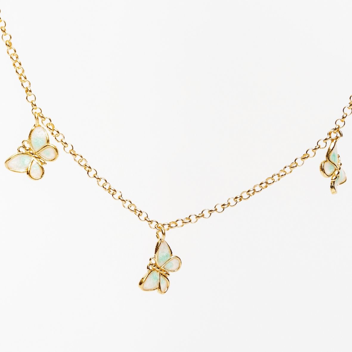 COLLANA IN ARGENTO "FLY BEBE"