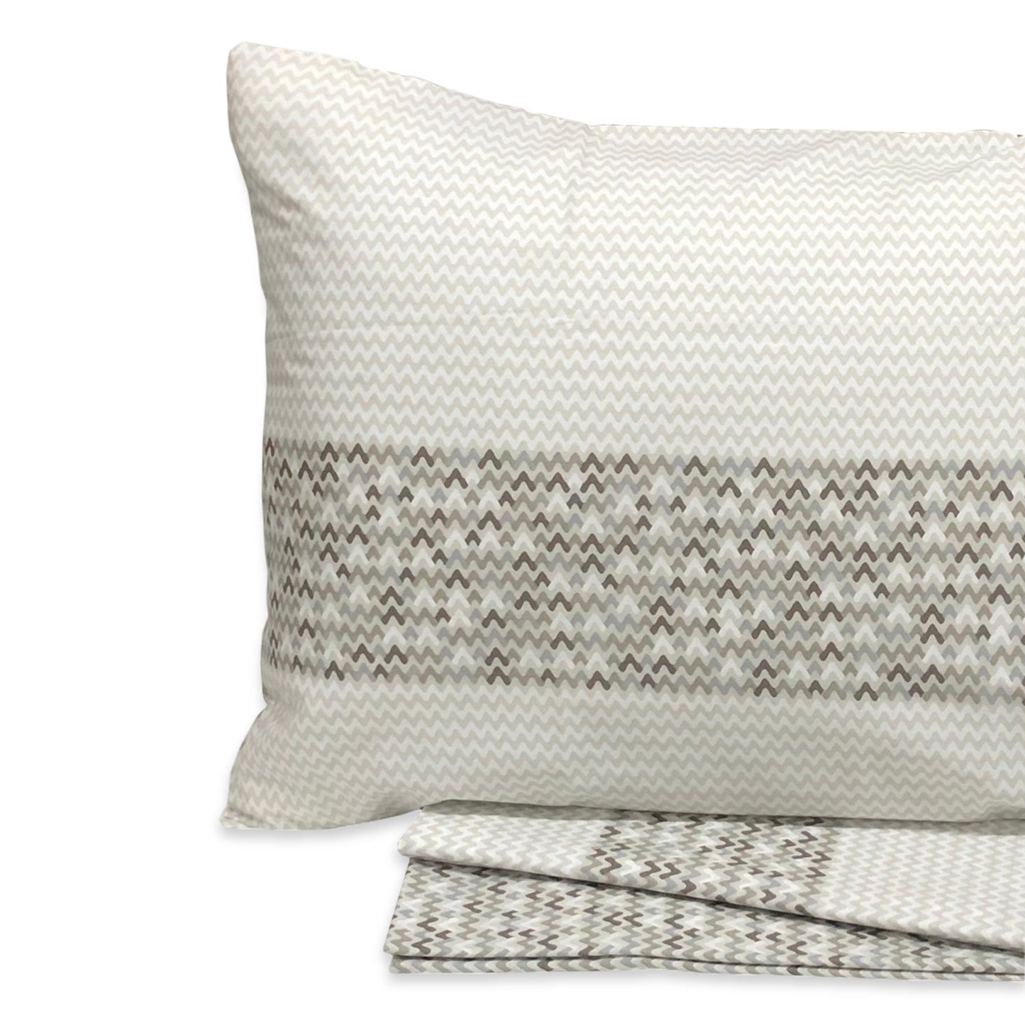 Completo lenzuola in cotone stampato letto singolo Imberti 1 piazza 3107