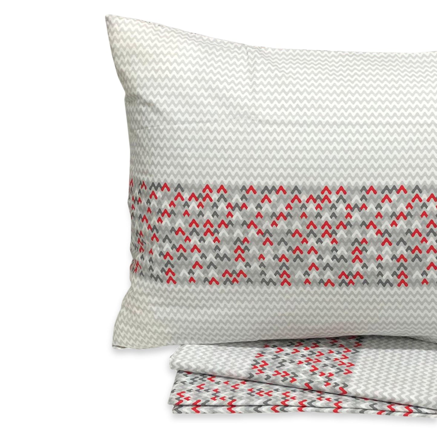 Completo lenzuola in cotone stampato letto singolo Imberti 1 piazza 3107