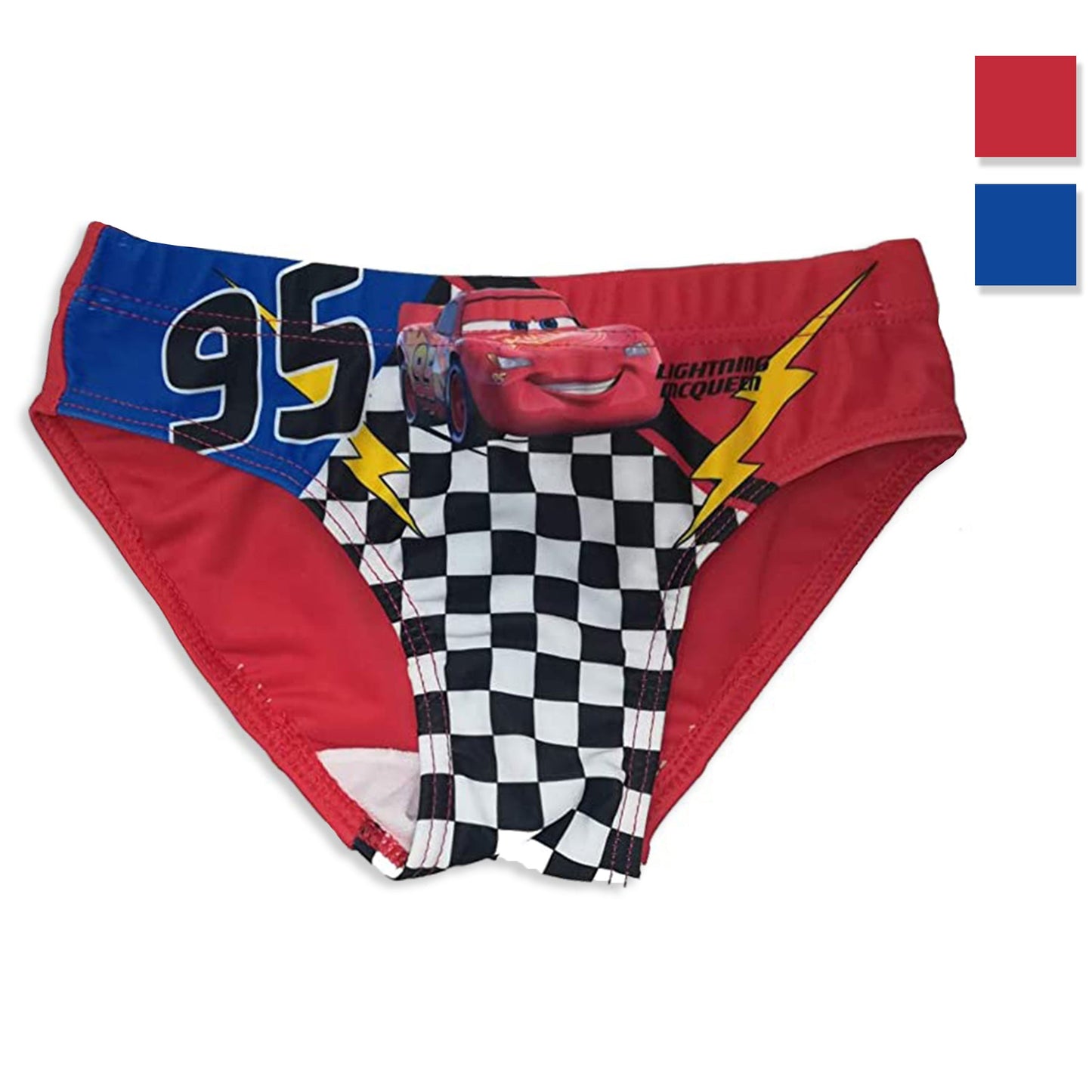 Costume da mare ufficiale Disney Cars per bambino slip piscina 3113